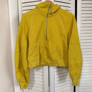 Vibrant Yellow Knit lululemon Scuba